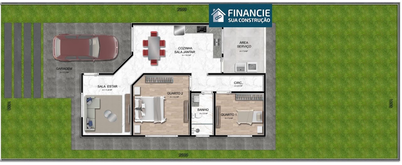 Planta Projeto Atenas