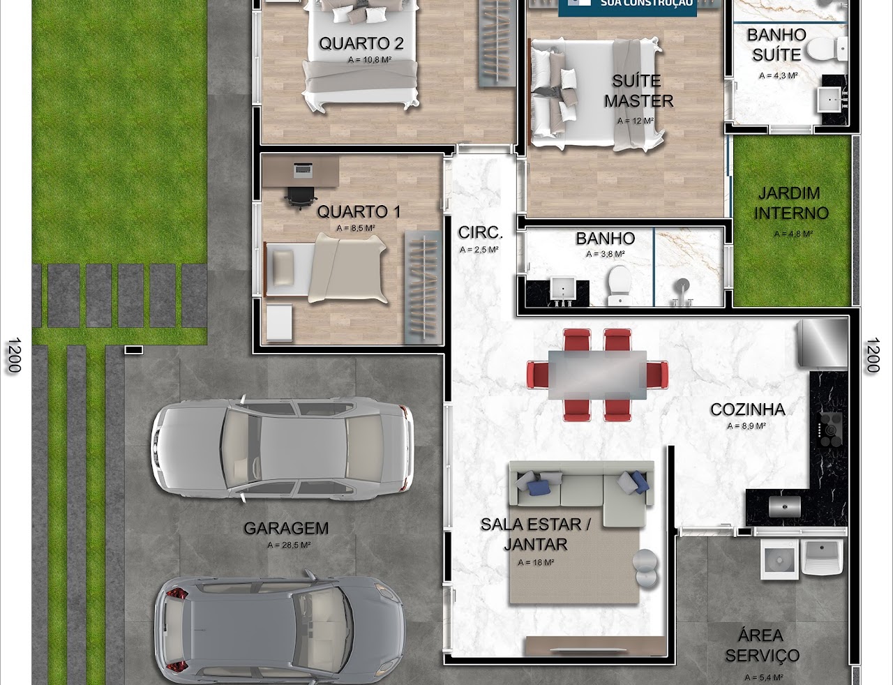 Planta Projeto Marselha